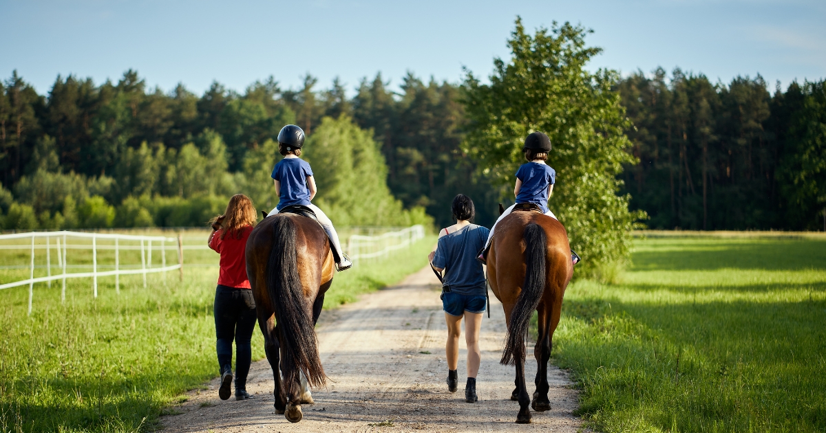 horseback riding for kids in San Luis Obispo Pismo Beach Paso Robles